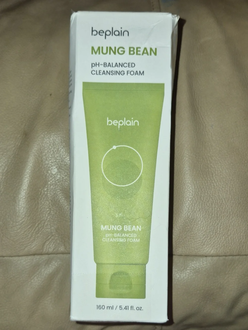 beplain Mung Bean pH-Balanced Cleansing Foam - Nwt